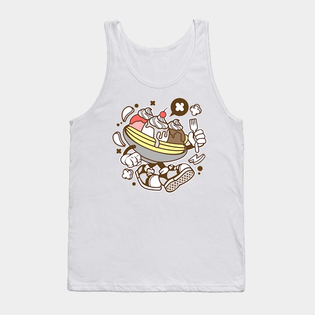 Banana Split Tank Top by p308nx